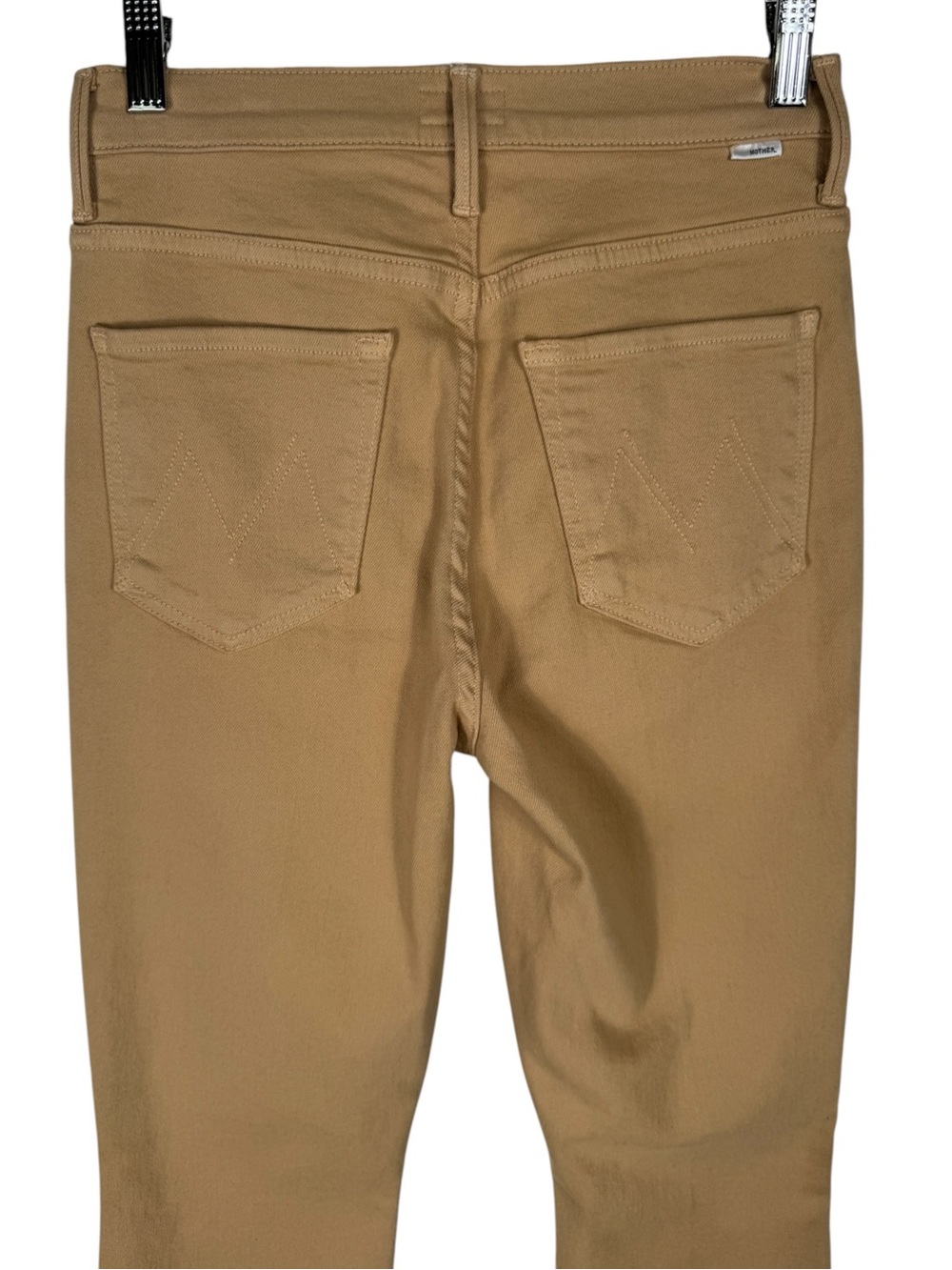 MOTHER High Waisted Weekender Skimp in Second Chance (Sand), Size 26 - Picture 10 of 13